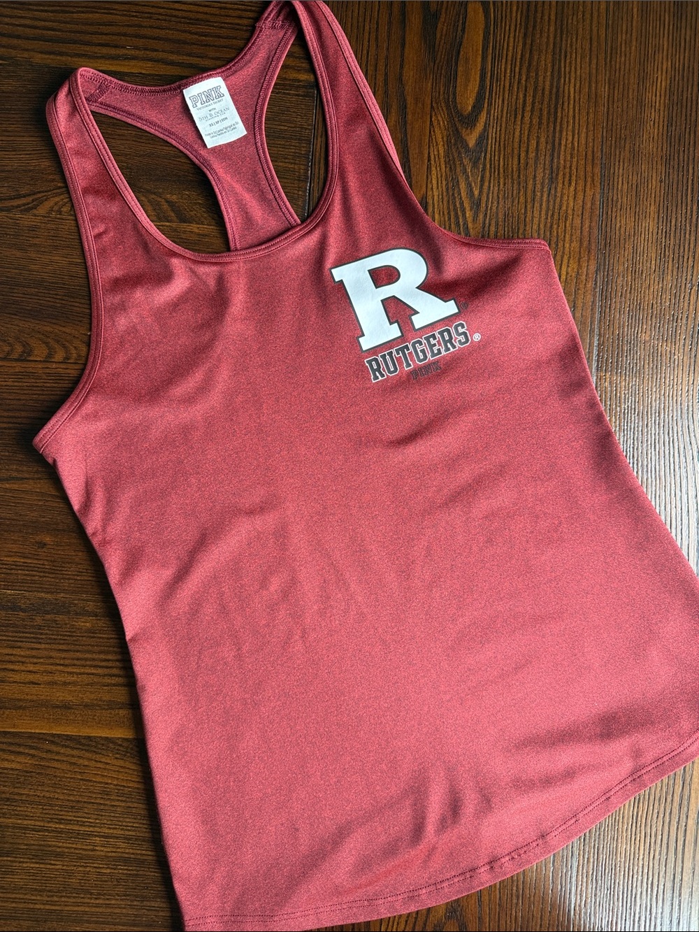 Victoria's Secret PINK Racerback Tank - Rutgers University